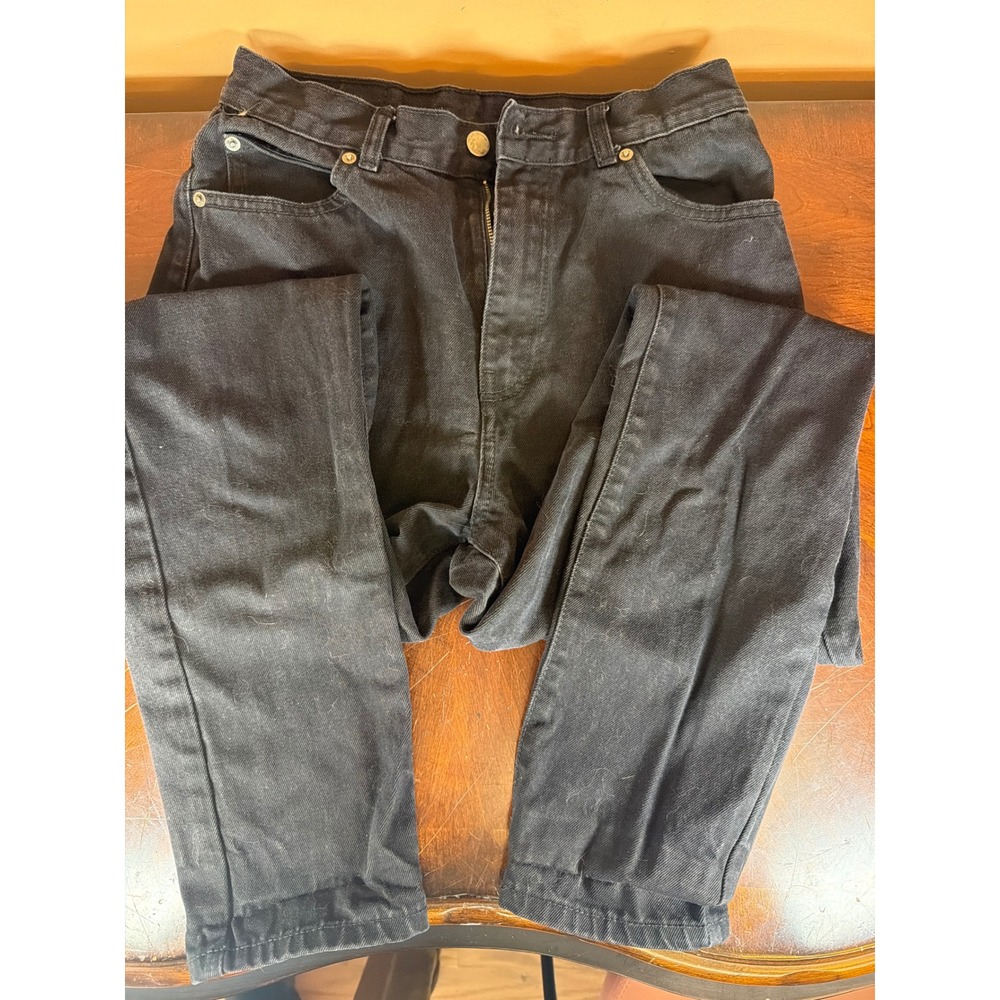 Dr.‎ Denim Mens Black Straight Leg Jeans Five Pocket Denim Pants